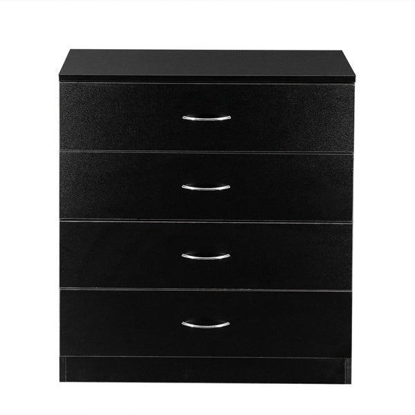 FCH Modern Simple 4-Drawer Dresser Black