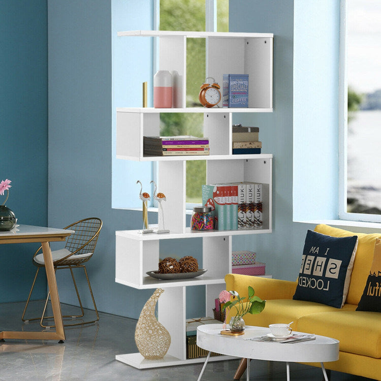 Cubes Ladder Shelf Corner Bookshelf