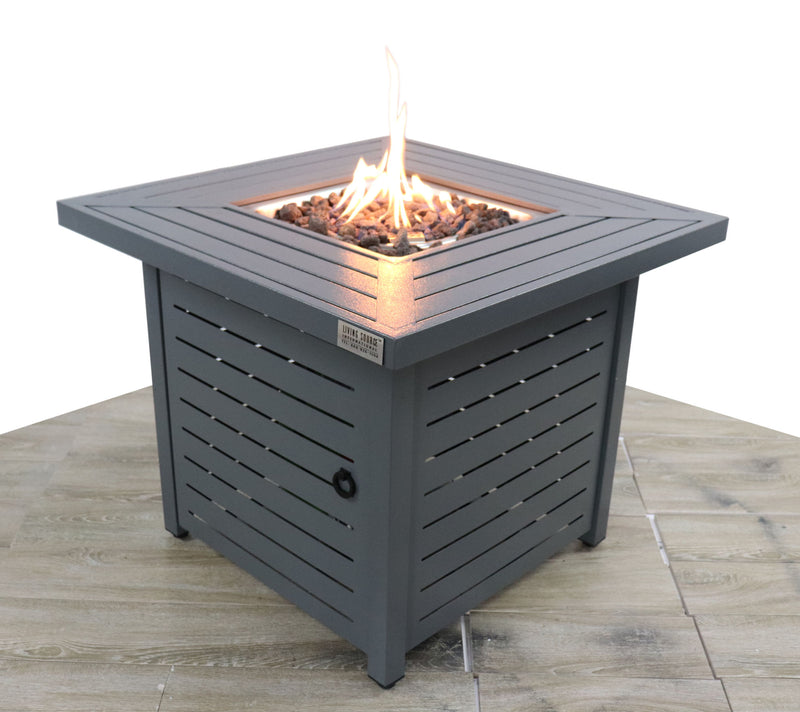 Steel Propane Fire Pit Table