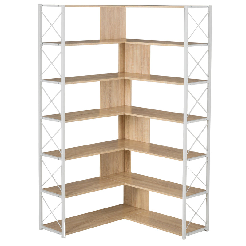 L-Shaped Corner Book Shelf