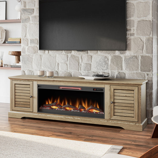 Bridgevine Home Topanga With Electric Fireplace