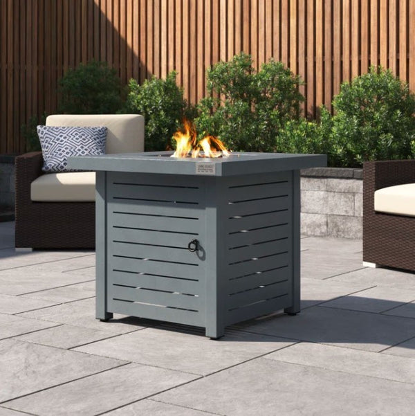 Steel Propane Fire Pit Table