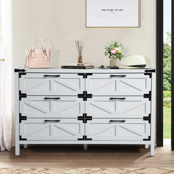 Multifunctional Dresser Barn Style