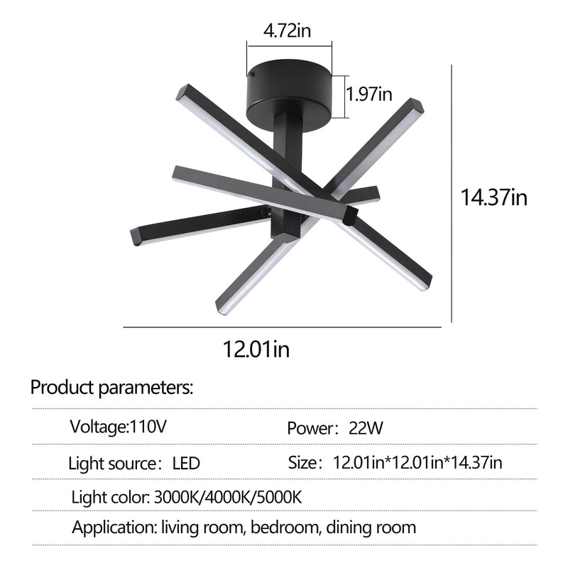 Flush Mount Ceiling lamp