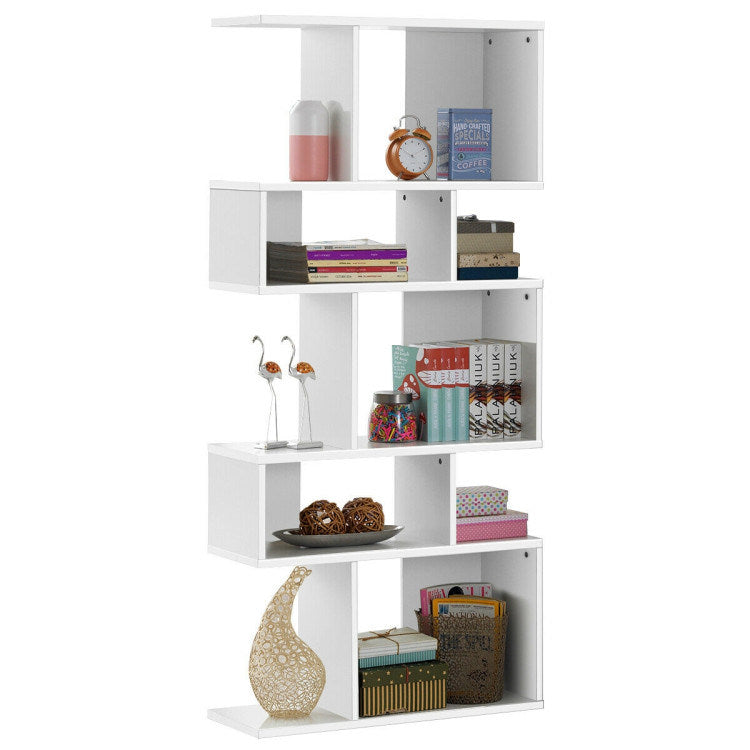 Cubes Ladder Shelf Corner Bookshelf