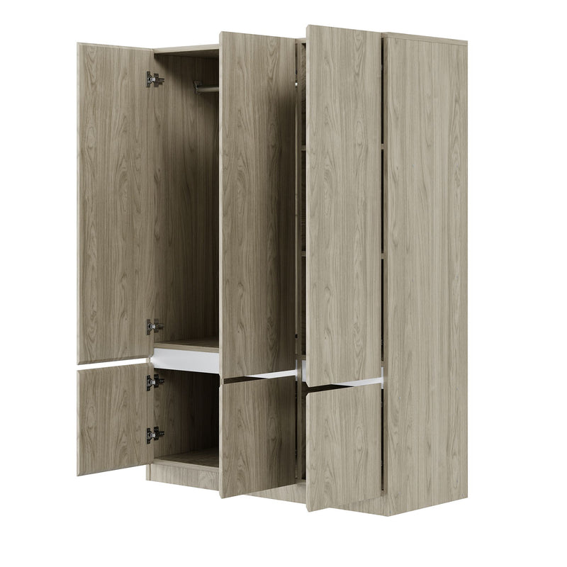 Wooden Wardrobe Storage