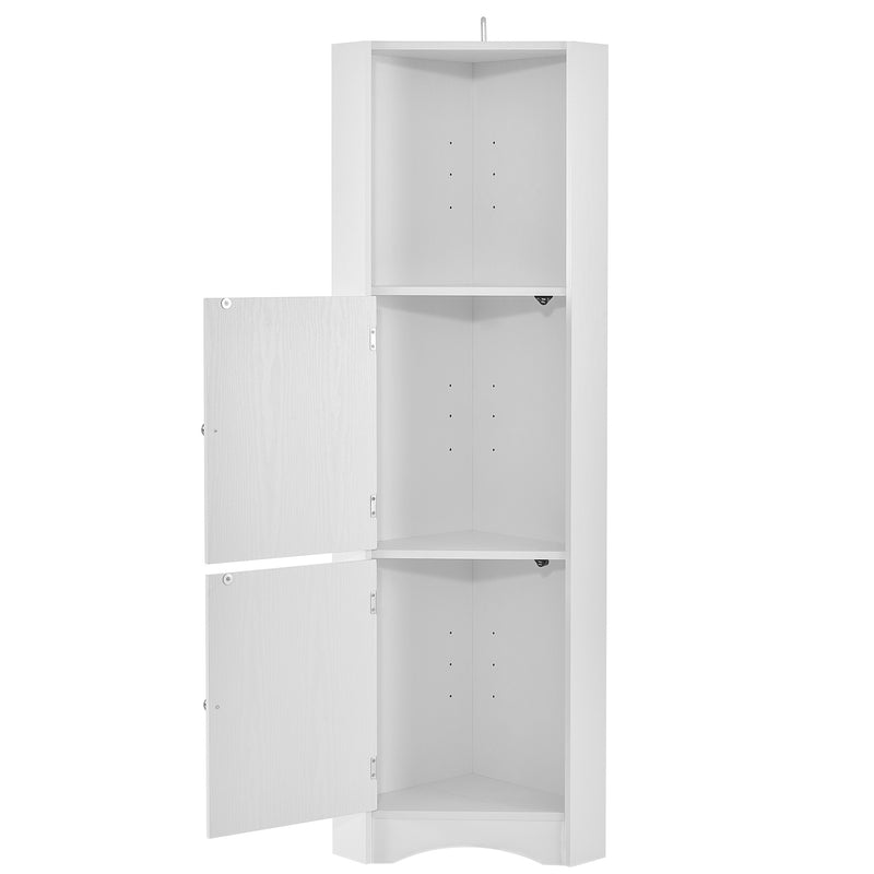 Tall Bathroom Corner Cabinet