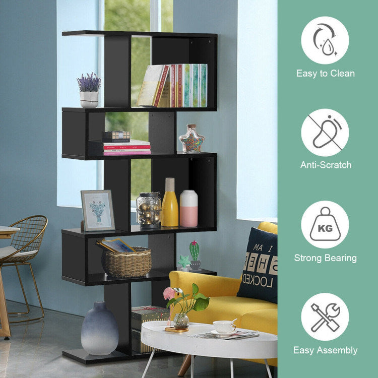 Cubes Ladder Shelf Corner Bookshelf