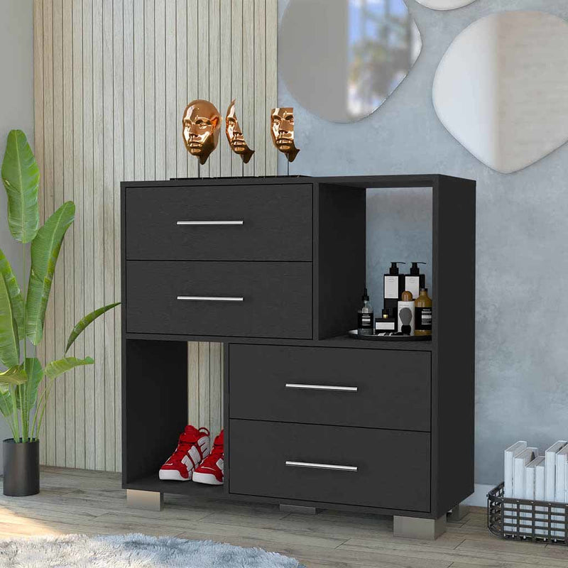 Black Wengue Finish Dresser