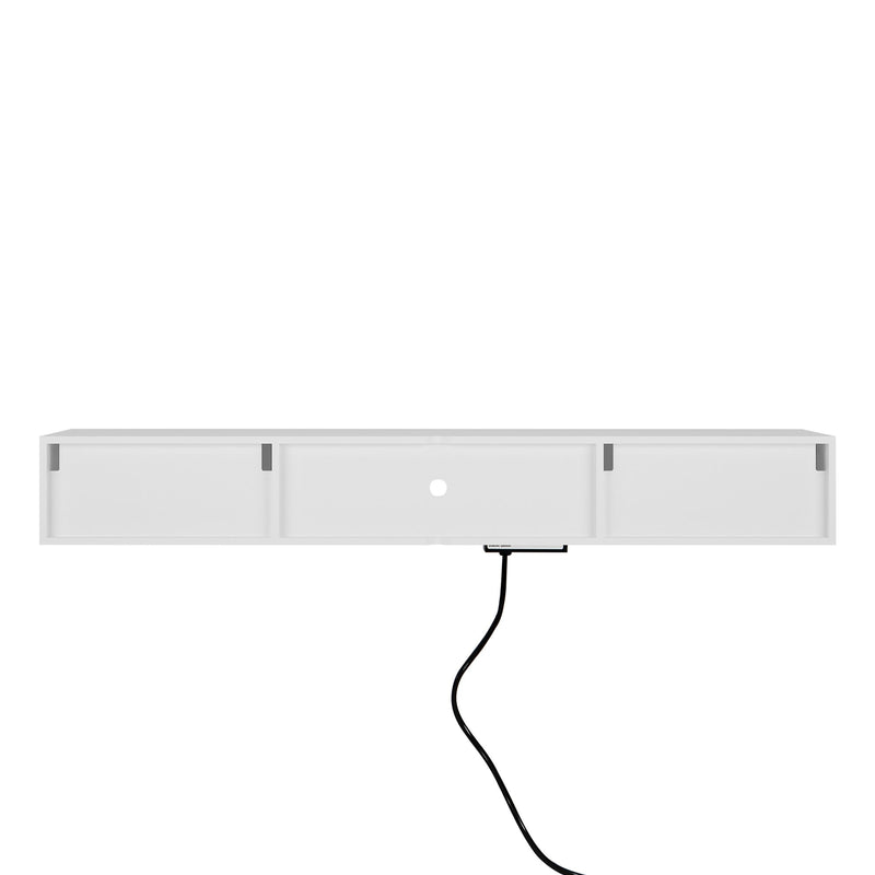 Wall Mounted TV Stand with LEDs