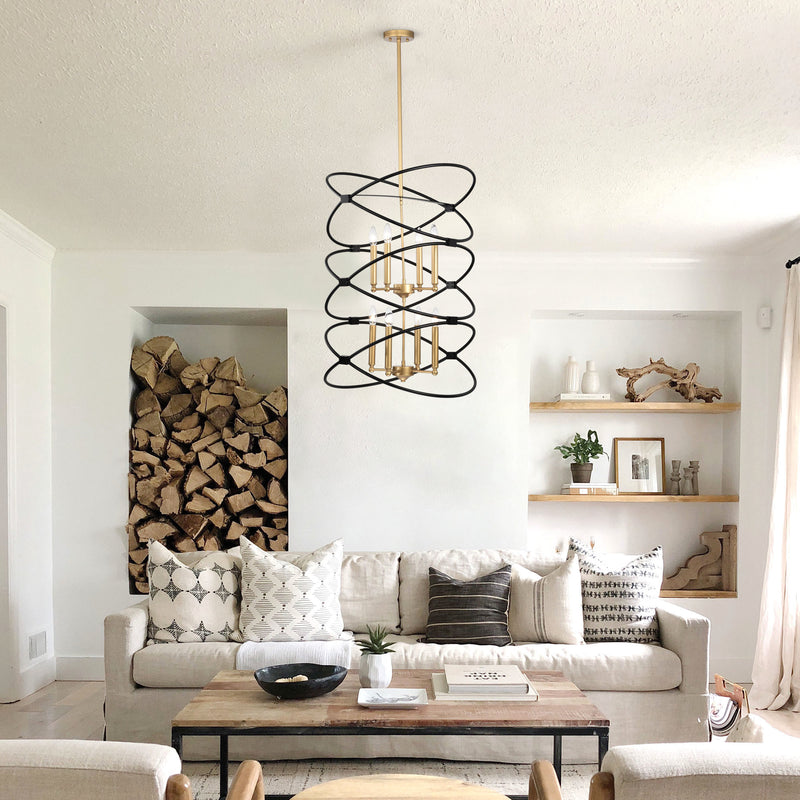 Transitional Metal Chandelier