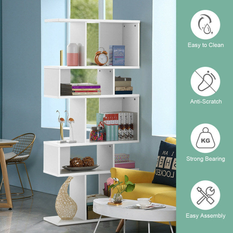 Cubes Ladder Shelf Corner Bookshelf